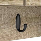  Vješalica za kapute na zidu Zidne Sonoma hrast 80 x 20 x 30 cm | shoptok.hr