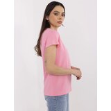 BASIC Feel Good T-shirt-CLM-TS-1639.12-pink | Shoptok.si