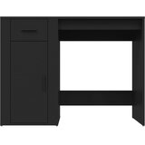  Radni stol crni 100 x 49 x 75 cm od konstruiranog drva | Eponuda.ba