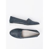 GOODIN Navy blue loafers with a white sole | ePonuda.com