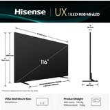 Hisense RGB MINI LED 116UXQ 116" 4K UHD 165 Hz VIDAA OS | Eponuda.ba