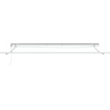 vidaXL Automatska uvlačiva tenda s LED zelenom i bijelom 450x300 cm, Zamjenski materijal za tenda za okvir 4,5x3 m zeleni i bijeli | shoptok.hr