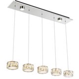 XXXL Viseča Led-svetilka Kristal, S Sijalko | Shoptok.si