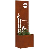  Privatnost u vrtu Rezbarija Rđa 50 x 32 x 150 cm Otporni čelik | Eponuda.com