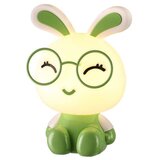 Stolna svjetiljka Bunny zelena bijela | shoptok.hr