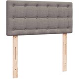  Otomanski okvir kreveta s madracima smeđesivi 180x200cm tkanine | shoptok.hr