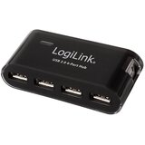 Logilink USB 2.0 HUB, 4-Port, crni sa napajanjem | ePonuda.com