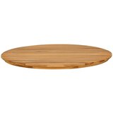  Gornji dio stola Ø 80 x 3,5 Kružni Čvrsto teak drvo Prirodna | shoptok.hr