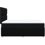  Krevet s oprugama i madracem crni 140x200 cm od tkanine | shoptok.hr