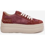 Zazoo Suede Sneakers on Chunky Platform | shoptok.hr