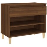 Maison Chic Omarica za obutev - Kopa za čevlje rjav hrast 70x36x60 cm inženirski les, (21778359) Cene