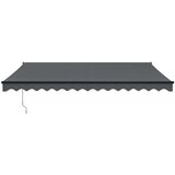  Automatska tenda na uvlačenje antracit 4,5 x 3 m | shoptok.hr
