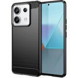 Techsuit Carbon Silicone maska za Xiaomi Redmi Note 13 Pro 5G / Poco X6 – crna | shoptok.hr