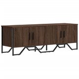 Maison Chic TV omarica - TV stojalo - Televizijska omarica rjavi hrast 122x34x41 cm inženirski les, (21699103) Cene