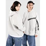 Puff Pulover s kapuco grey melange