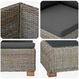 3 3 kom. Ratan set za opuštanje s jastučićima GENDT Kubu siva | shoptok.hr