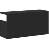  Zidni ormarić 60 x 20 x 30 cm crni od konstruiranog drva | shoptok.hr