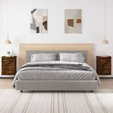  Zidni noćni ormarići 2 kom boja dimljenog hrasta 41,5x36x53 cm | shoptok.hr