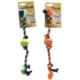 Croci igračka kanap sa teniskom loptom zeleno/plavi 16cm | Eponuda.com