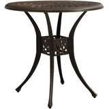  Vrtni stol brončani 78 x 78 x 72 cm od lijevanog aluminija | shoptok.hr
