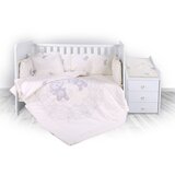 Lorelli TREND 4-dijelni Set Posteljine s Podlogom za Prematanje Ranforce Happy Hippo Beige 110 x 60 cm Cijene