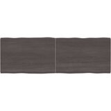 Stolna Mizna plošča temno siva 180x60x4 cm obdelana trdna hrastovina, (20979337) Cene