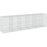  Gabion s žicom debljine 3,5 mm i mrežom 5x10 cm 550x100x150 cm | shoptok.hr
