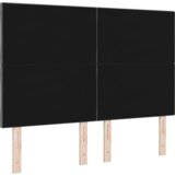  LED uzglavlje dijamantnog bloka dizajn tamno sivo 160 cm tkanina | shoptok.hr