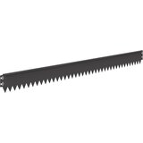  Ograda oko Travnjaka 50 pcs 103 x 10 cm Čelik Crna | Eponuda.com