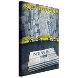  Slika - Metropolis (1 Part) Vertical 40x60 Na talijanskom platnu | shoptok.hr