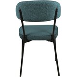 Hom`in stol, les, kovina, tekstil zelena | Shoptok.si