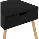 vidaXL noćni ormarić visoki sjaj crni 40 x 40 x 56 cm od iverice | shoptok.hr