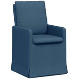  Trpezarijske stolice 2 pcs Plava 57 x 67 x 98 cm tkanina | shoptok.hr