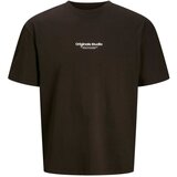 Jack & Jones Majica kratak rukav za decake studio/ crna Cene