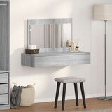  Zidni toaletni stol Siva Sonoma 100x40x70 cm | shoptok.hr
