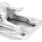vidaXL držač za knjige Set od 2 Srebrna Aluminij 12 x 15 x 18 cm | shoptok.hr