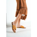 Capone Outfitters Mules - Brown - Flat Cene