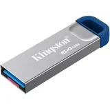 64GB datatraveler kyson G2 usb 3.2 flash DTKNG2/64GB sivi
