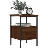  Noćni ormarići 2 kom boja hrasta 34x36x50 cm konstruirano drvo Smeđa | shoptok.hr