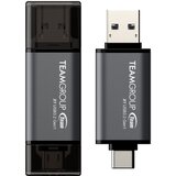 Team Group TeamGroup 256GB X1 USB + Tupe-C 3.2 BLACK TX13256GC01 | ePonuda.com