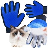 Lean_Toys Rokavica za česanje dlake s silikonskimi konicami za psa mačke | Shoptok.si