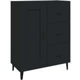  Komoda crna 69 5 x 34 x 90 cm od konstruiranog drva | shoptok.hr
