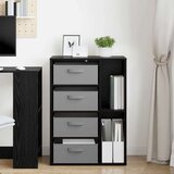  Kreveta s ladicama Crni hrast 60 x 33 5 x 84 cm | shoptok.hr