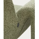 Kave Home Zelena fotelja od šenila Melvia – | shoptok.hr