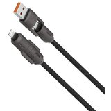 Ksix BCL240WAT01 KABL USB-A/C NA USB-C/LIGHT, 240W, ULTRA BRZI, Pleteni, 1M Cene
