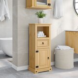 vidaXL Kupaonski ormarić Corona 45 x 33 x 110 cm od masivne borovine | shoptok.hr