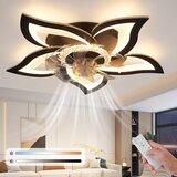 Nettlife LED stropni ventilator z osvetlitvijo 48 W, črn, tih, daljinski upravljalnik, zatemnitev, 3 barvne temperature, časovnik, (22149669) Cene