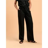 Sinsay ženske hlače od mješavine lana 4671X-99X