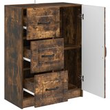  Kreveta Dimljeni hrast 66 x 34,5 x 87 cm Konstruirano drvo | shoptok.hr