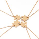 INF Puzzle ogrlica za Best Friends 4-pack Gold, (21237819) Cene